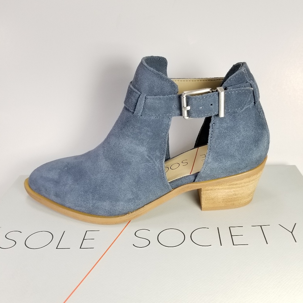 Sole Society "Nahia" Cut-Out Bootie Women's 5.5 M